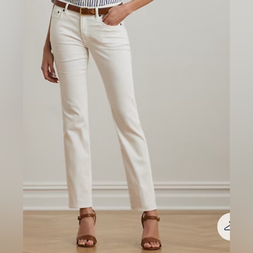 BNWT Ralph Lauren White Jeans